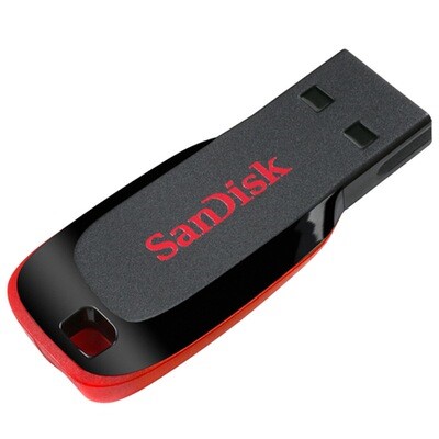 闪迪/SanDisk SDCZ50-128G-Z35 U盘 长41.5mm宽17.6mm高7.4mm，无指示灯，最大读取速度15mb/s，最大写入速度5mb/s